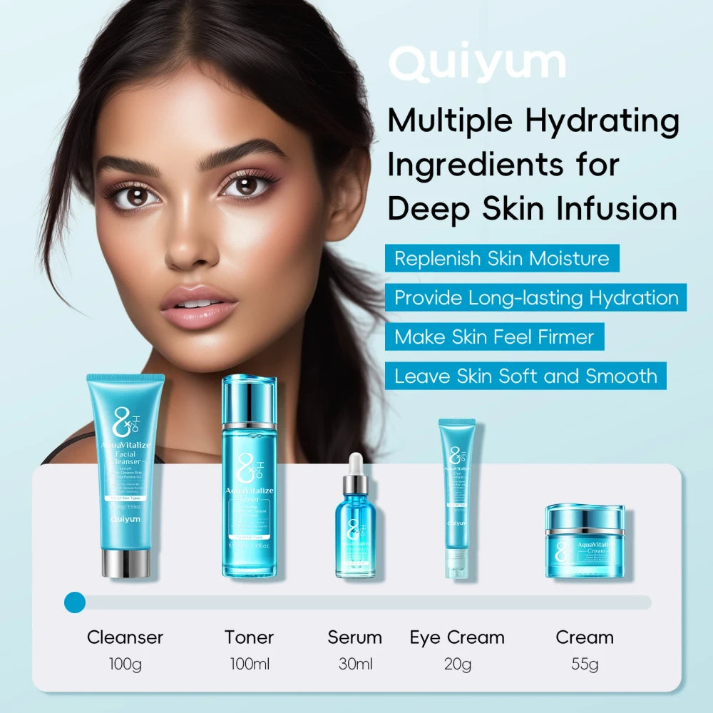 QUIYUM AquaVitalize Hydration Skincare Set