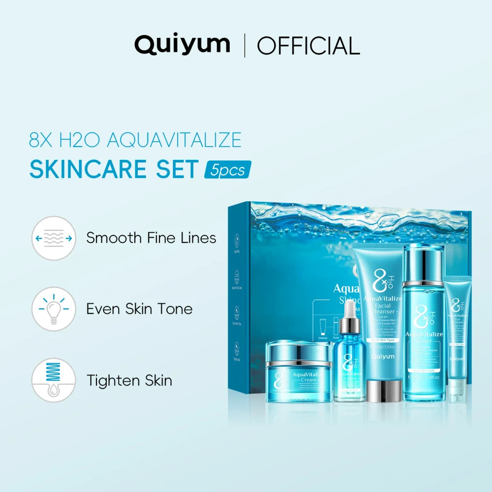 QUIYUM AquaVitalize Hydration Skincare Set